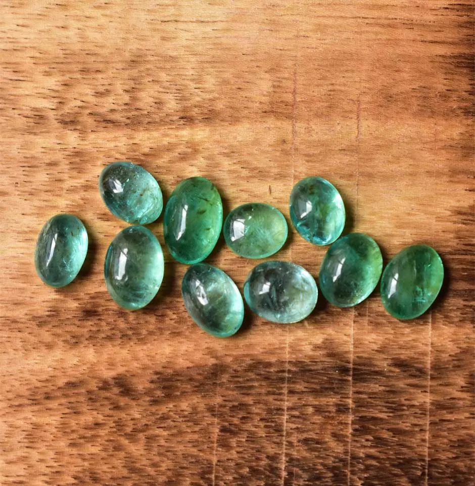 Oval Emerald Cabochon